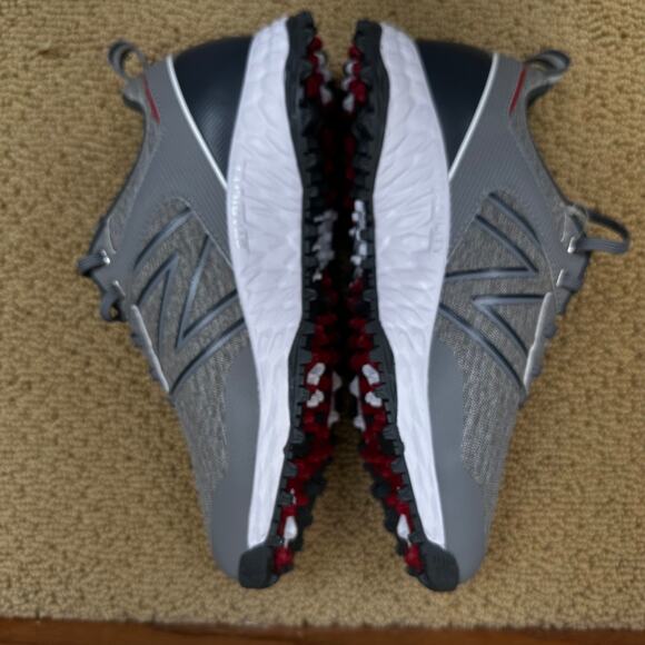 NEW New Balance Men's Fresh Foam Contend Golf Shoes Grey/Charcoal 8 - Picture 6 of 11